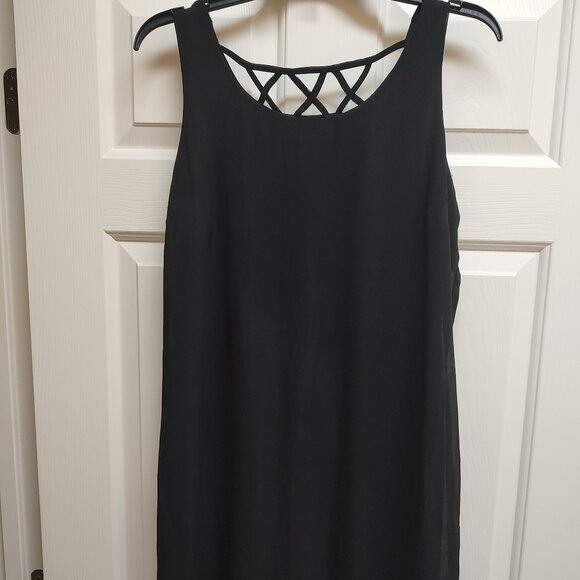 Heart & Soul Dresses & Skirts - Heart Soul Womens Shift Swing Dress Strappy Neck XL